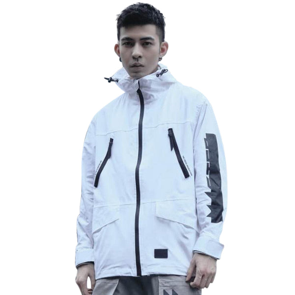 Lightweight Sleek Windbreaker - Techwear / Streeetwear | AJ-107