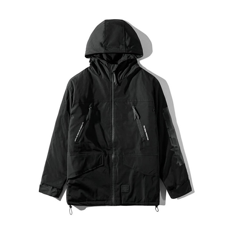 Lightweight Sleek Windbreaker - Techwear / Streeetwear | AJ-107